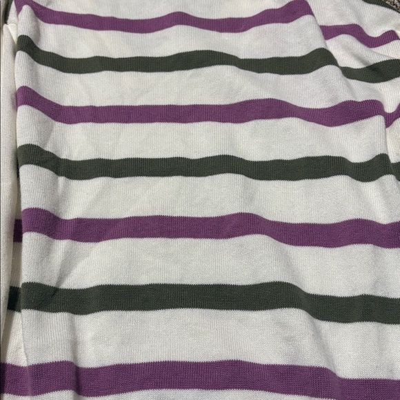 Tribal V Neck Drop Shoulder Jacquard Sweater 5668O SZ PS - Picture 6 of 6